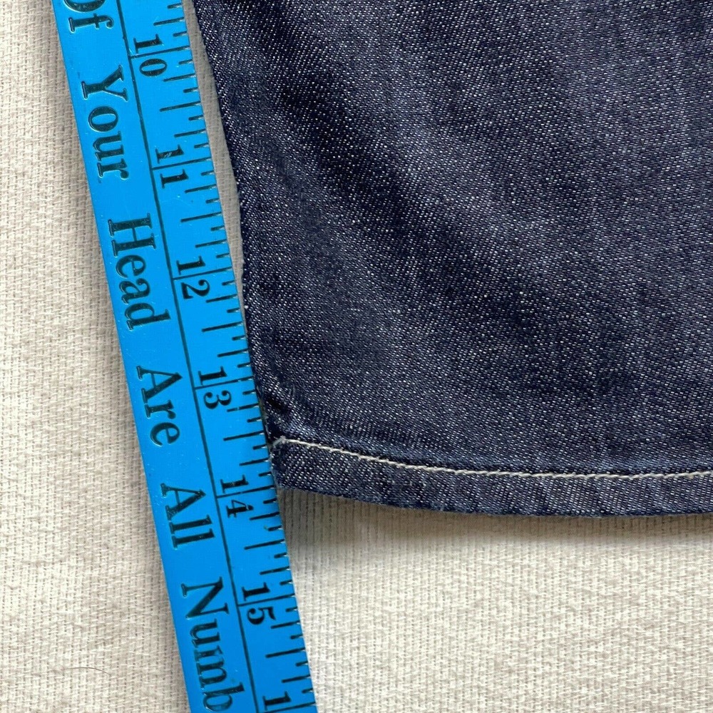 AG ADRIANO GOLDSCHMIED Shorts Womens 29R The Malibu Crop Pant Denim Blue - Picture 8 of 10